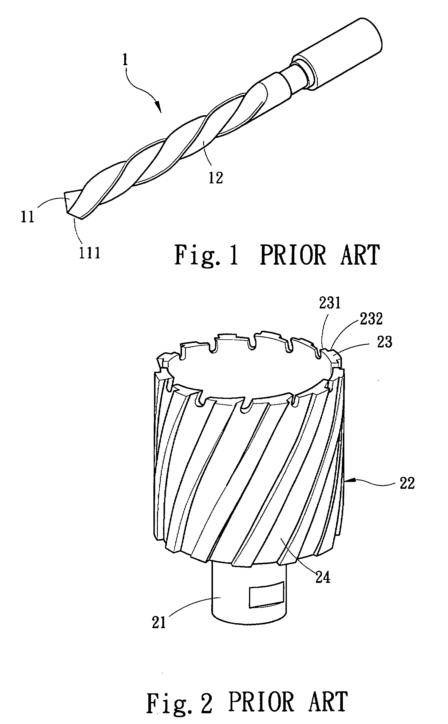 Method for manufacturing drill cutters and structure thereof