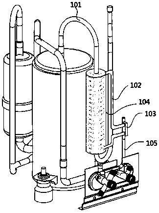 Self-cleaning system of indoor unit of air conditioner and control method thereof