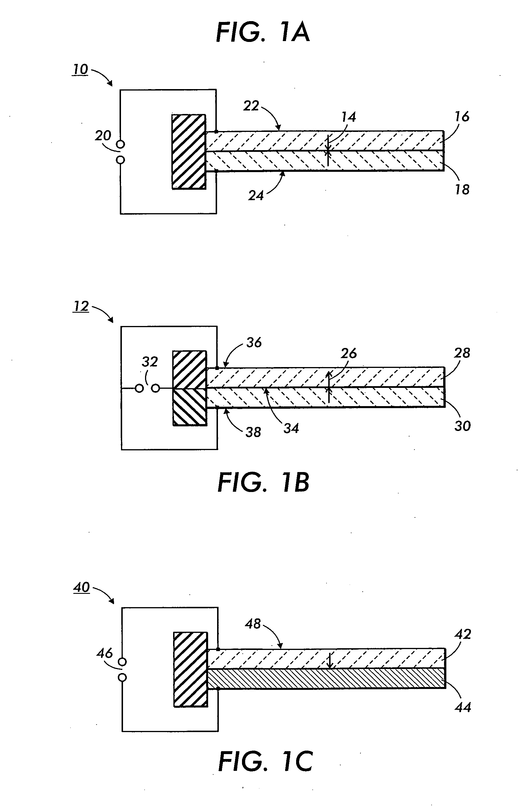 Bimorph MEMS devices