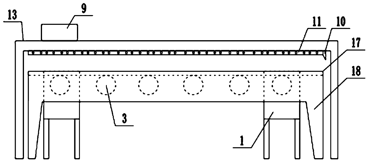 Transmission device special for municipal waste