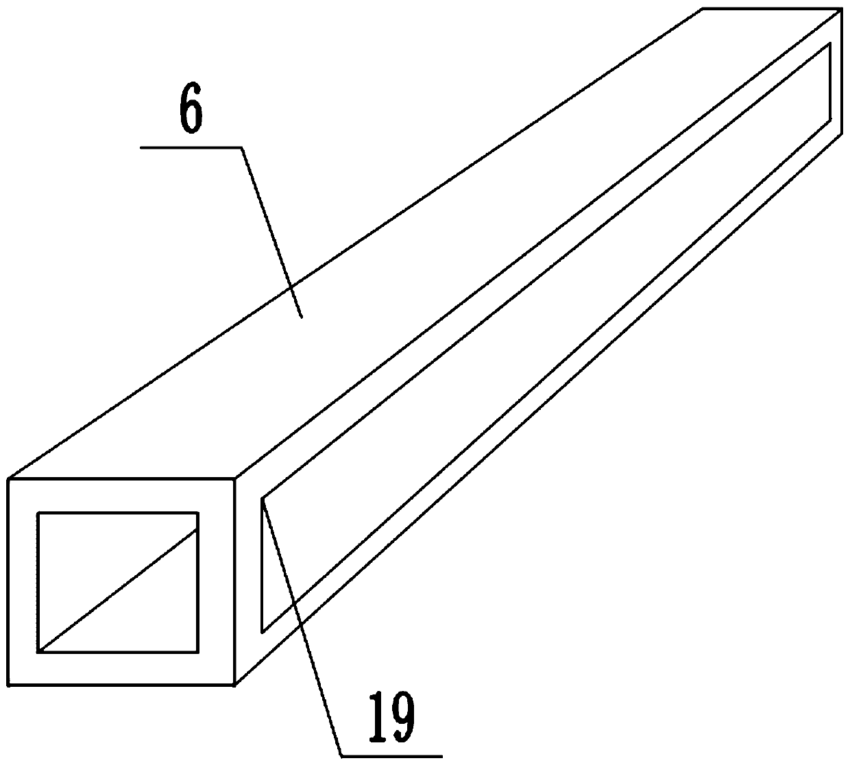 Transmission device special for municipal waste