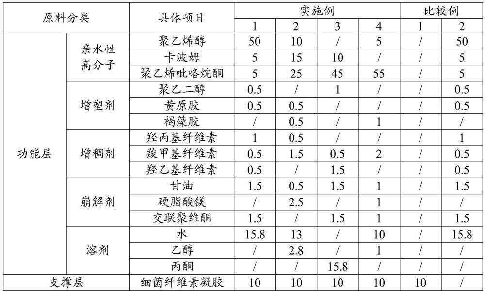 Oral wound protective film and preparation method thereof