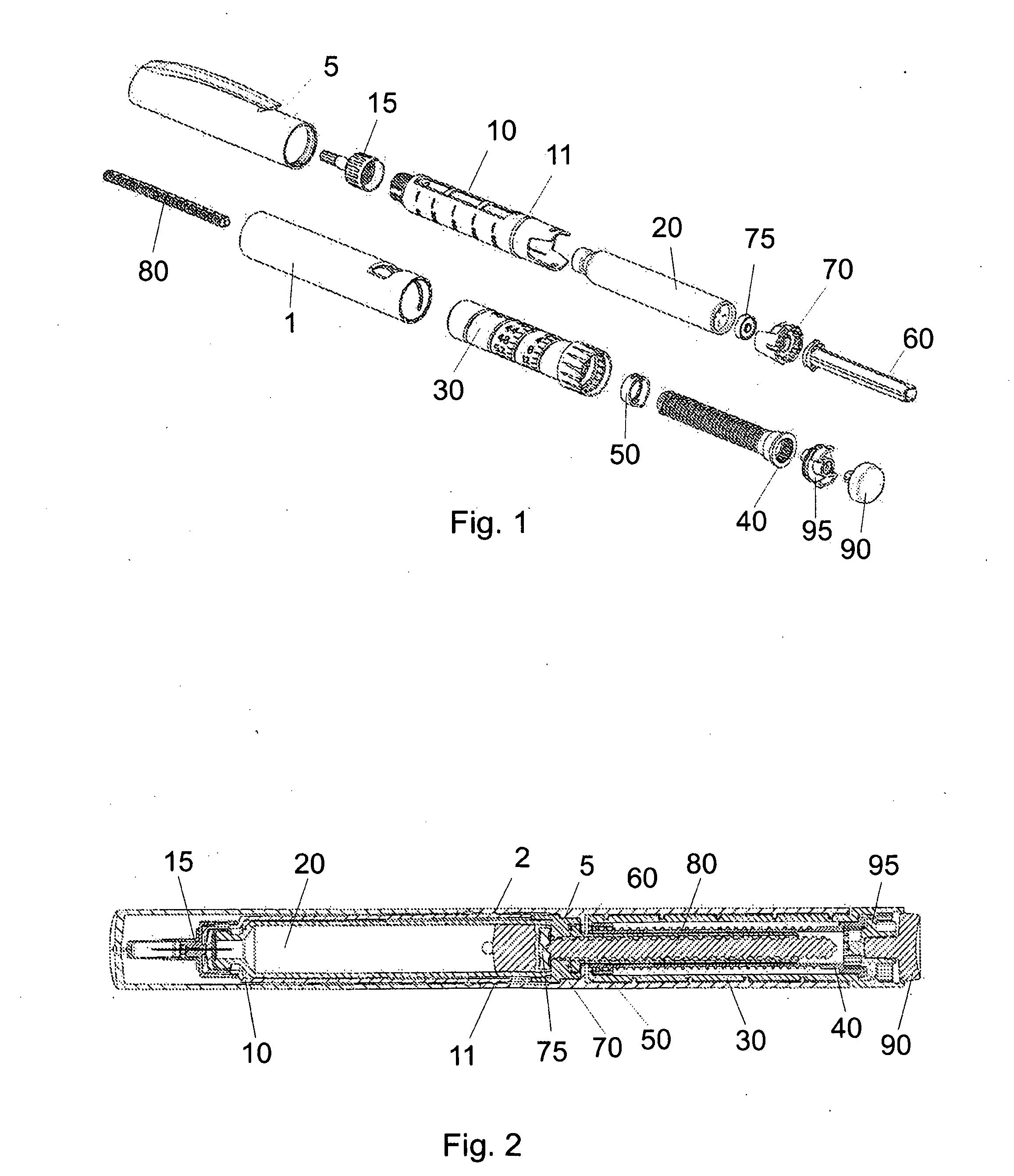 Coupling for Injection Devices