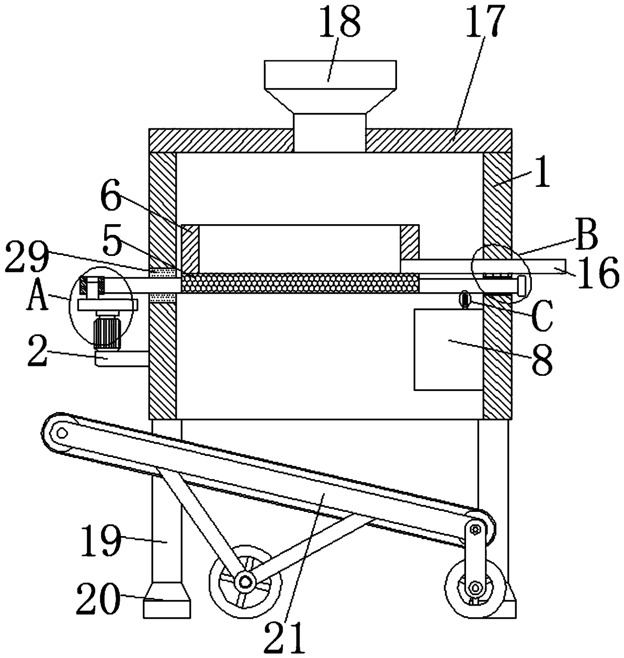 Screening device