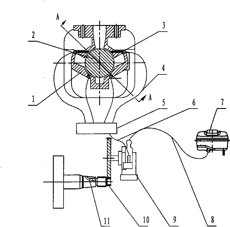 Lubricating system for double-stroke gasoline engine