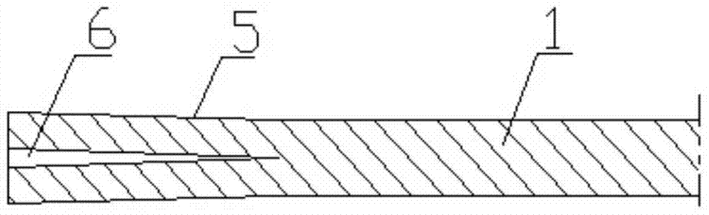 Pull rod structure of low-temperature container