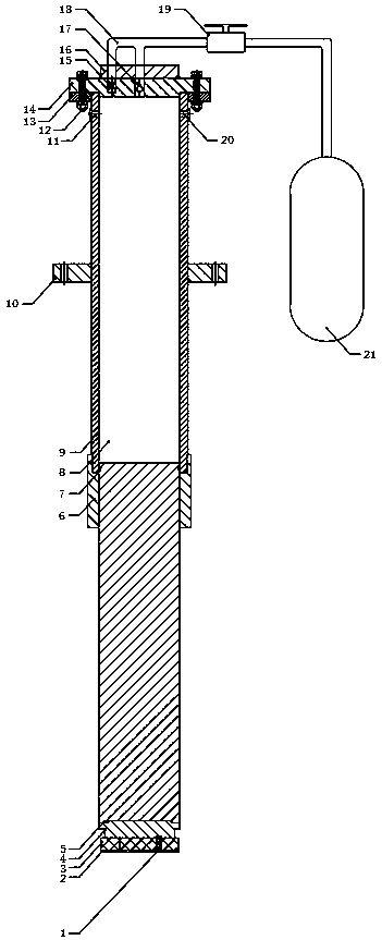 Offshore installation buffer device