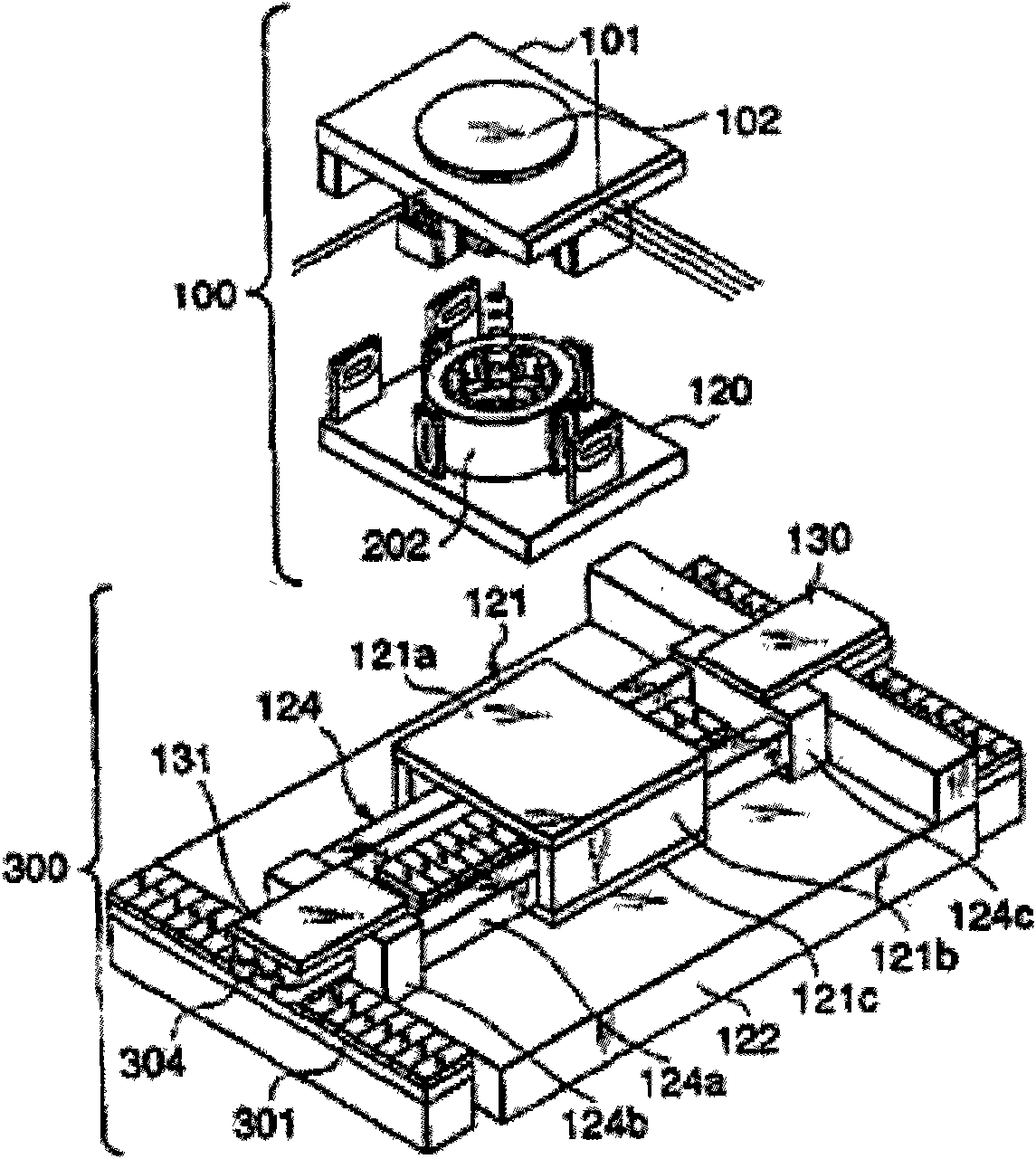 Photoetching machine worktable with driving device capable of balancing torque