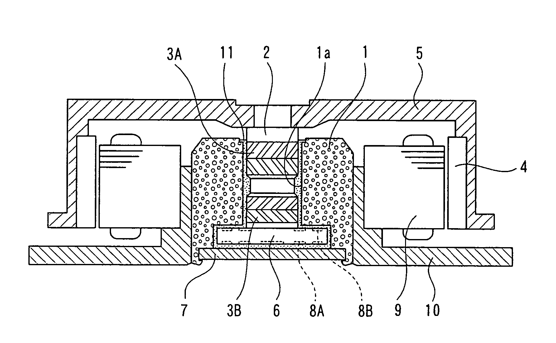 Hydrodynamic bearing device