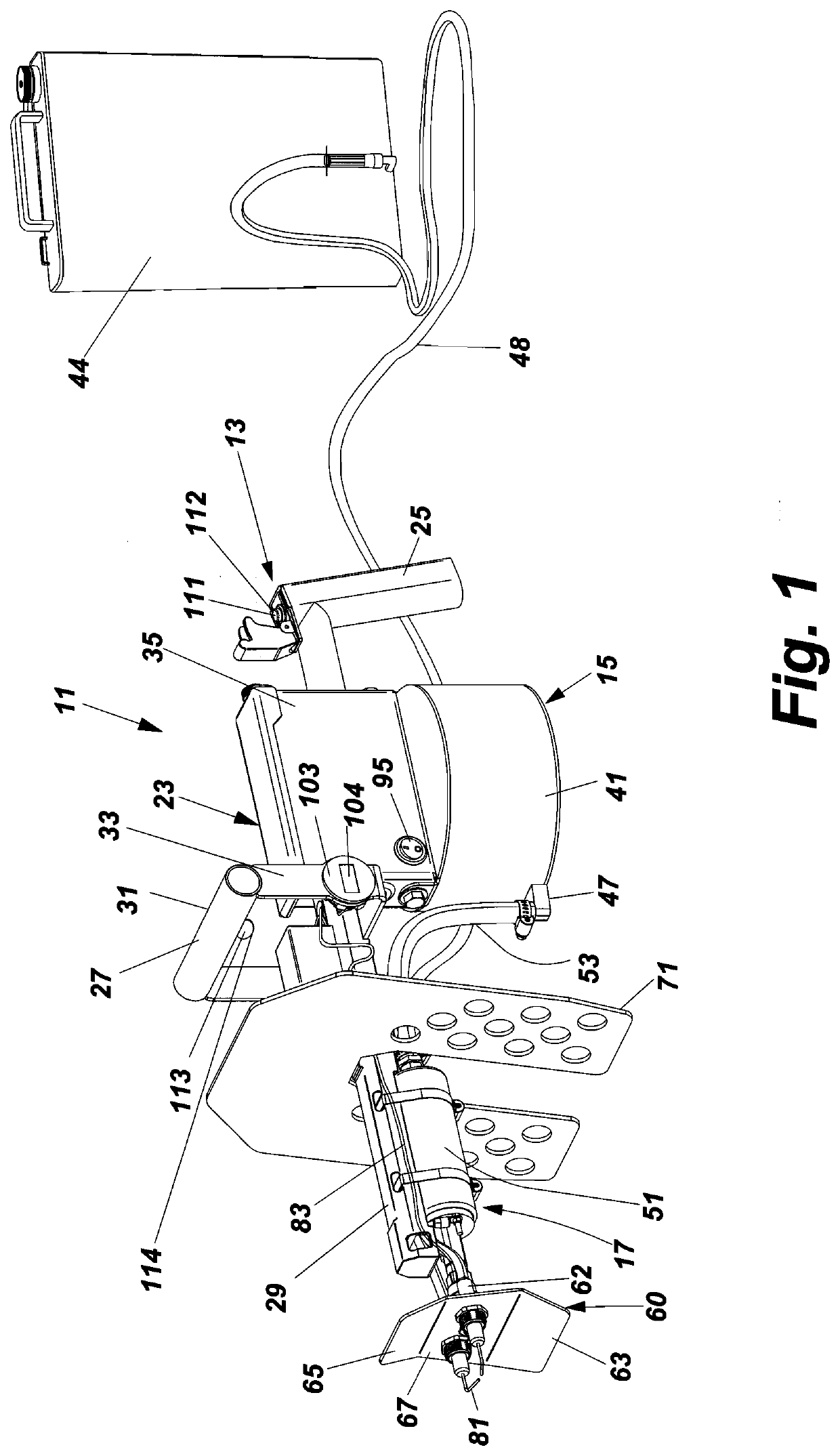 Portable flamethrower