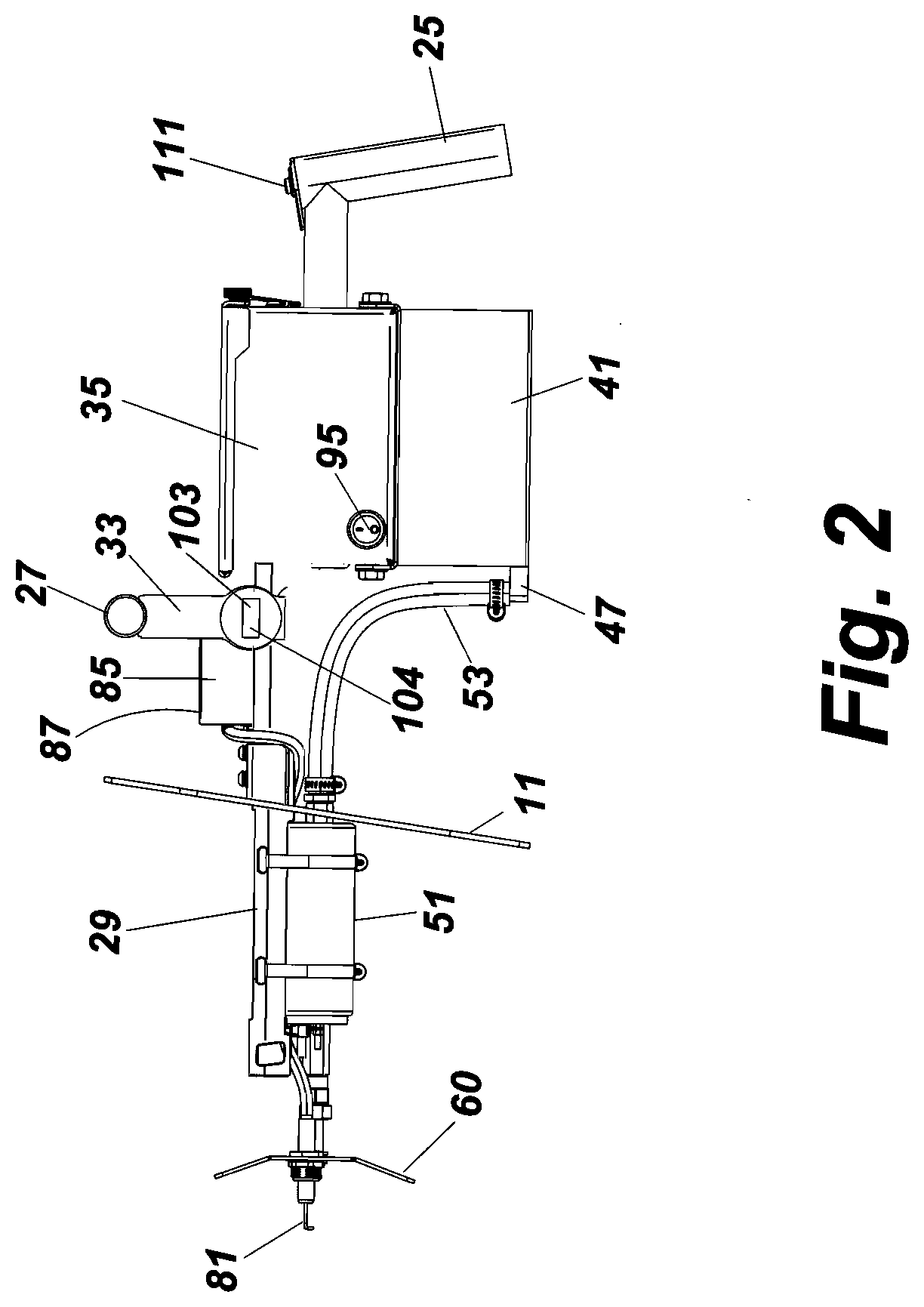 Portable flamethrower