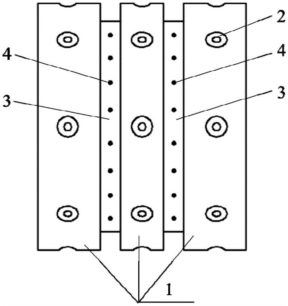 Passing through type steel pipe magnetic leakage detection air flotation detection boot