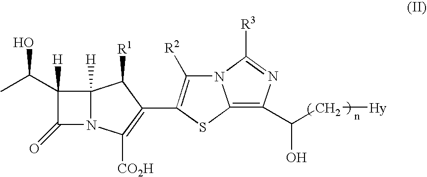 Carbapenem derivatives