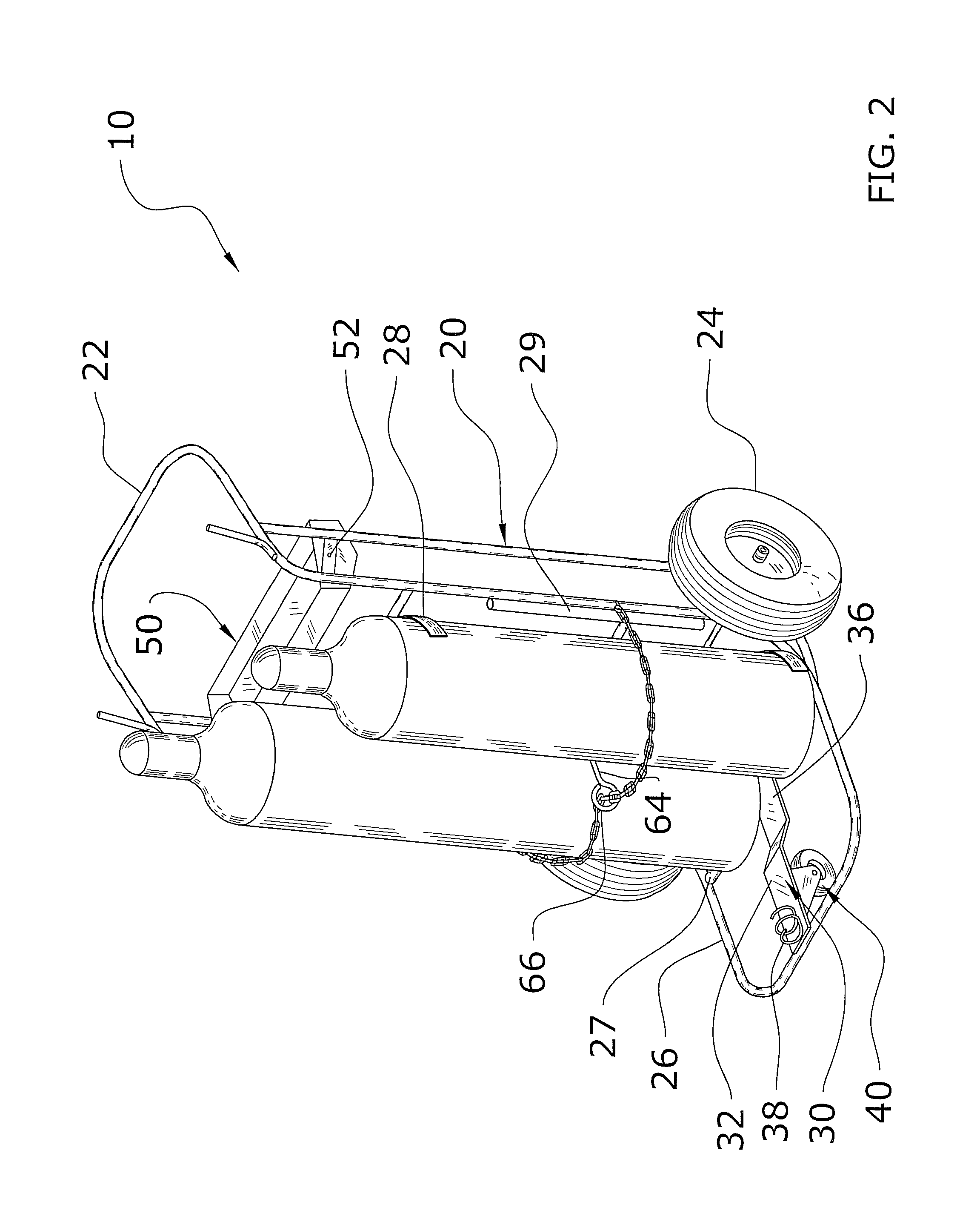 Welding tank cart system