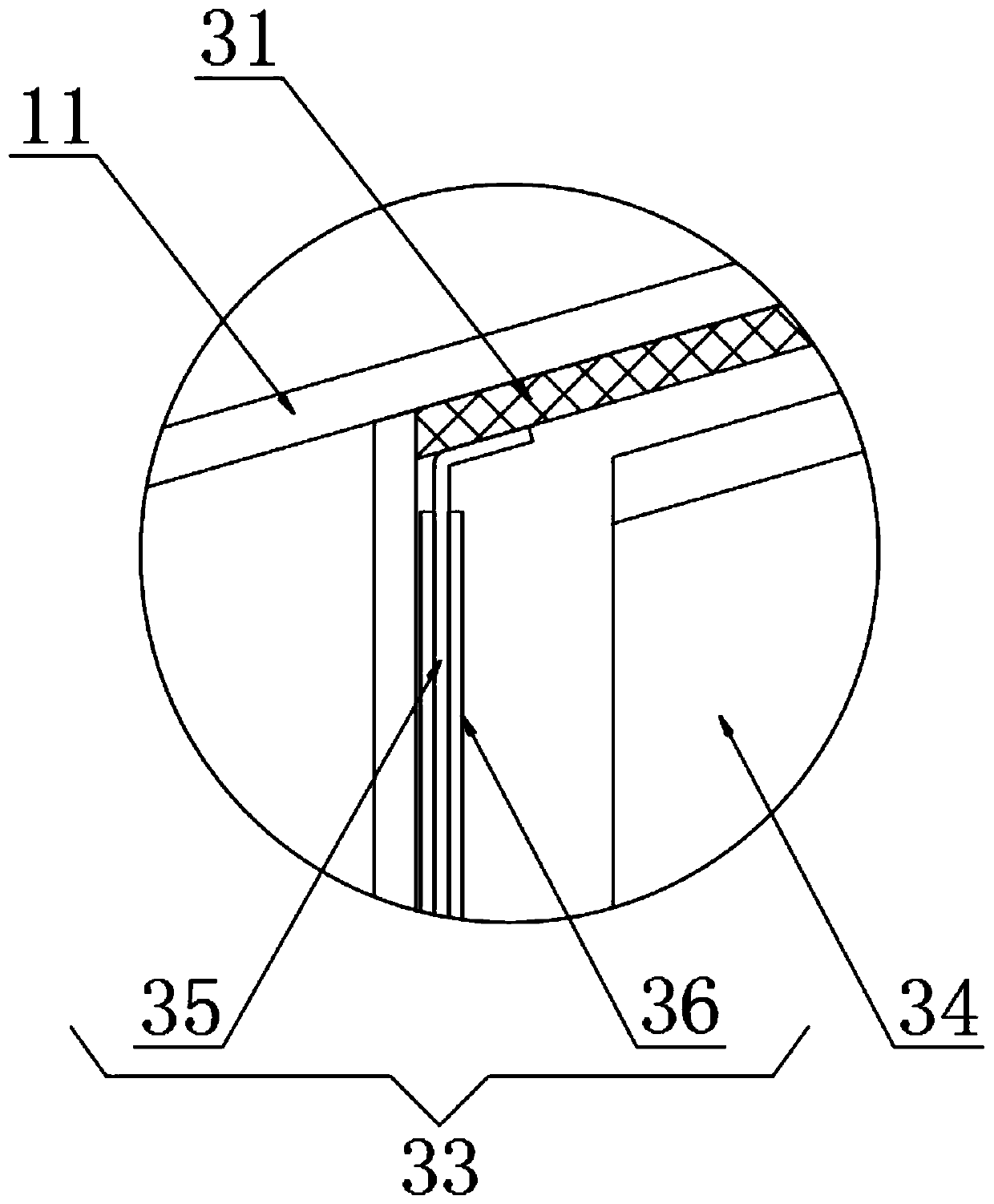 0.4 kV pole-mounted low-voltage cable distribution box device and use method thereof