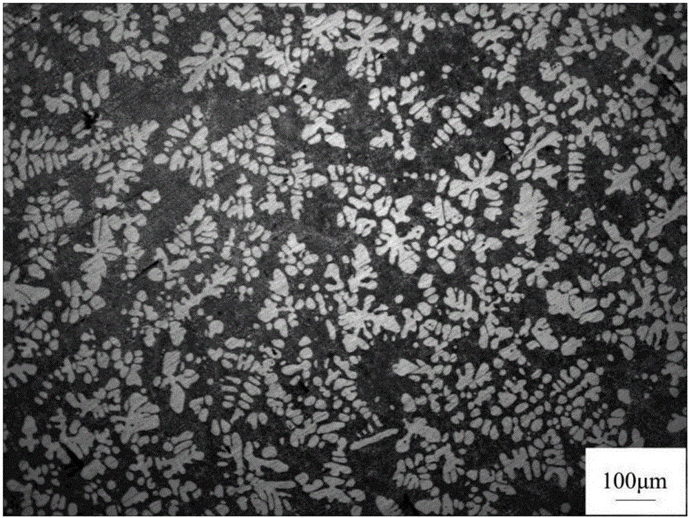 Aluminum-lanthanum-boron-strontium intermediate alloy for cast aluminum-silicon alloy and preparation method of aluminum-lanthanum-boron-strontium intermediate alloy