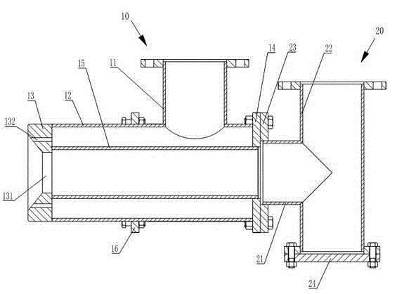 Heater pipeline structure of roasting furnace