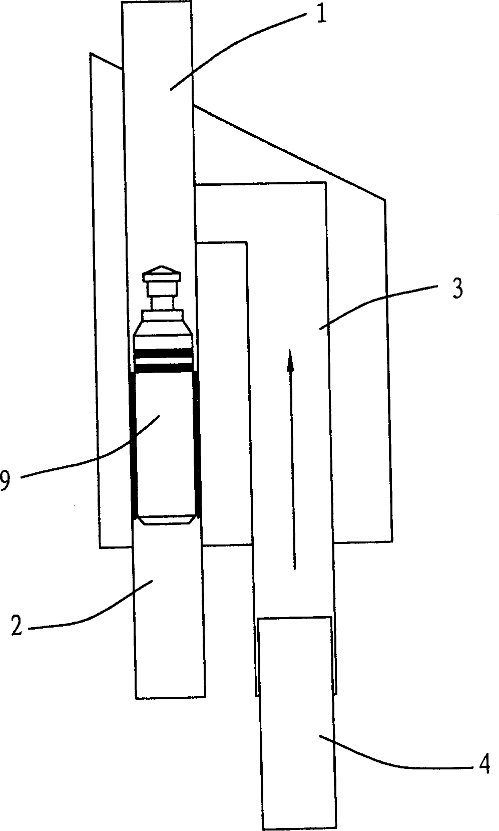 Spring type Y-shaped well joint