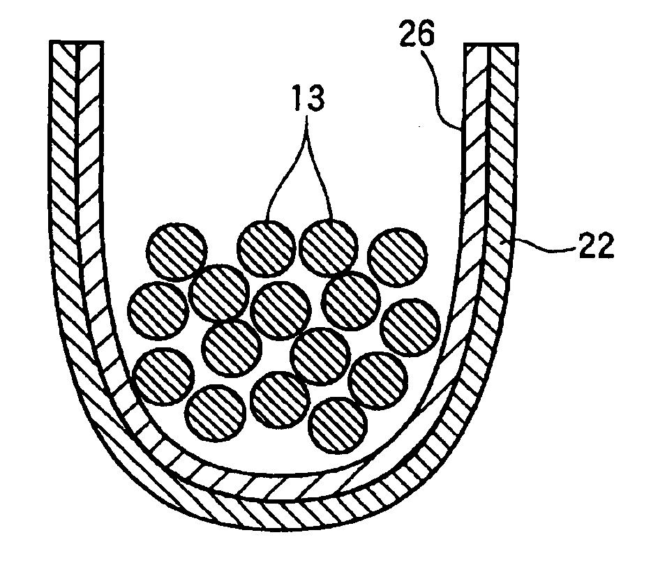 Press-clamping terminal