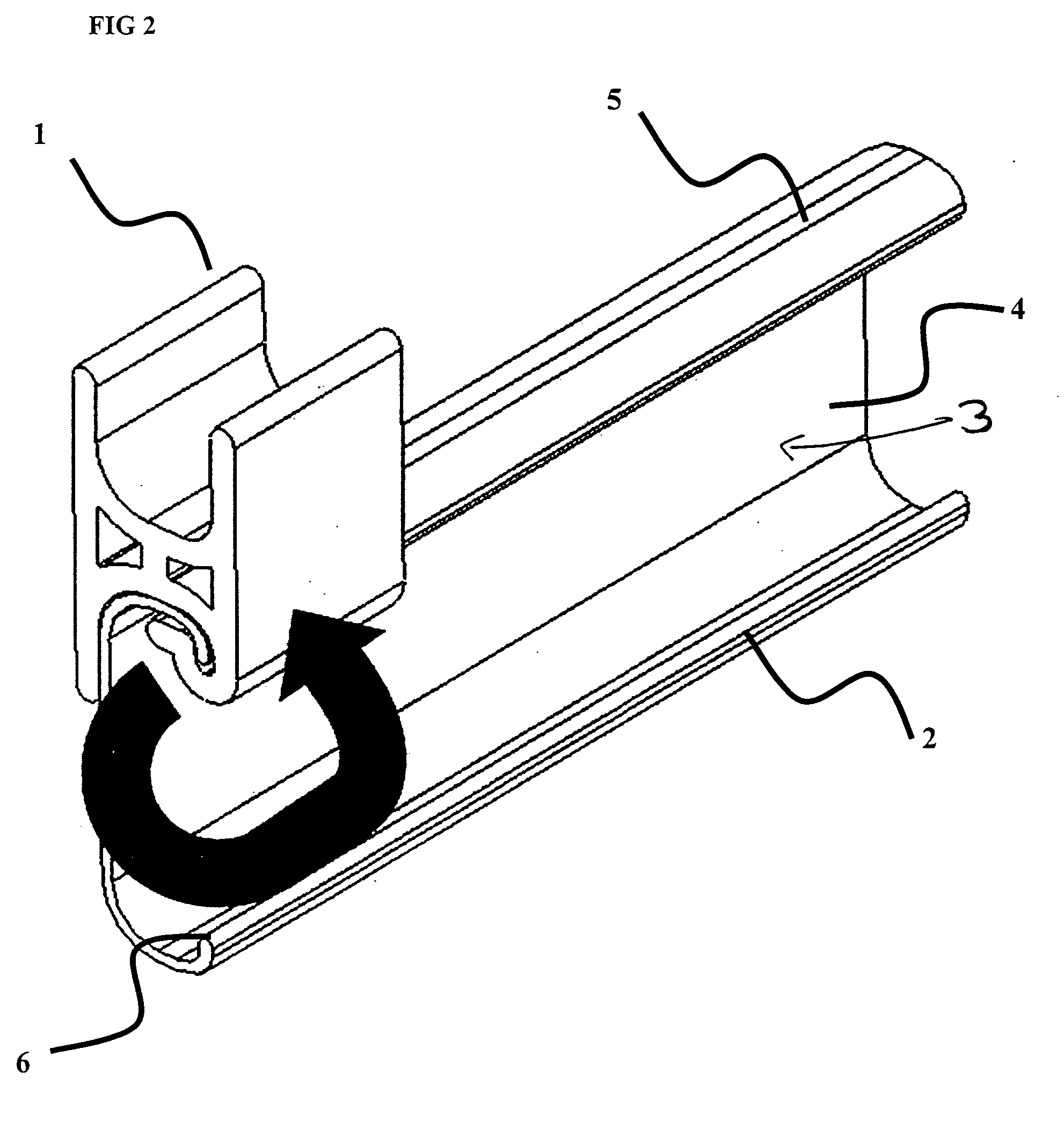 Clip for transportation of ladders and method