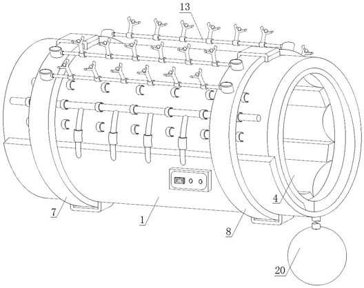 Adjustable wrist binding device and method