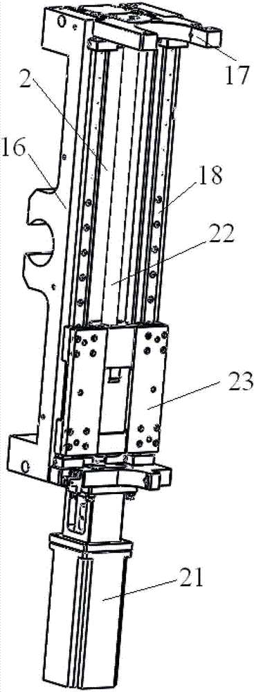 Silicon slice conveying device