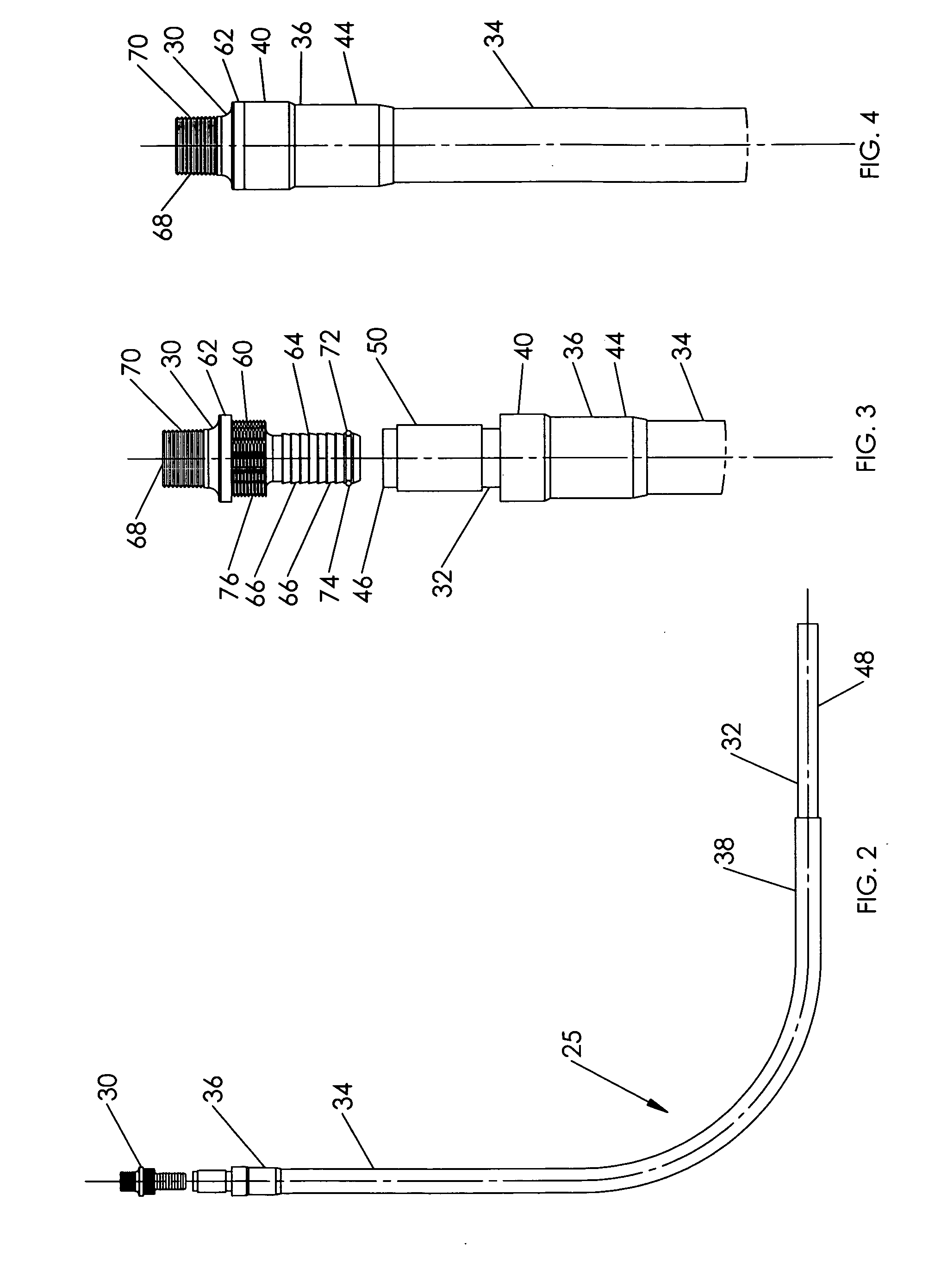 Corrosion resistant gas service riser assembly