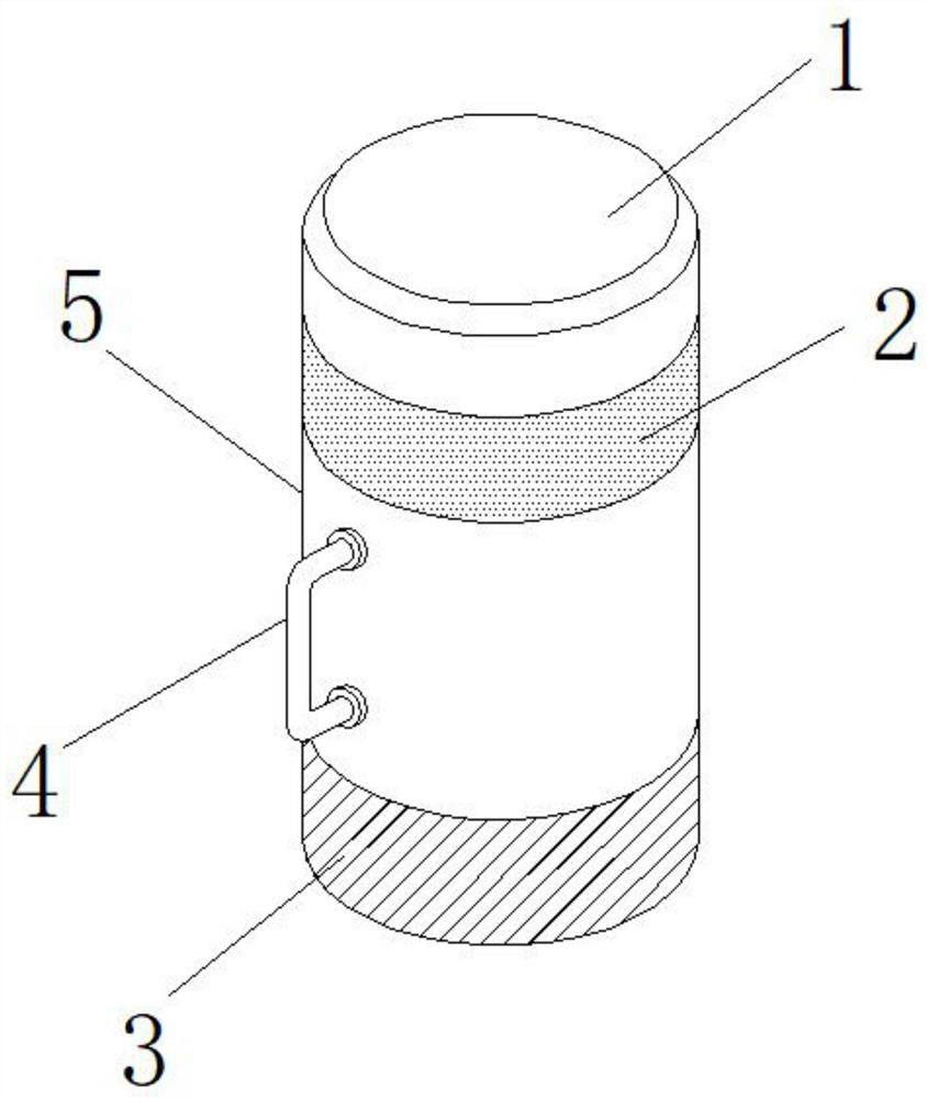 Lifting type interlayer vacuum liquid storage device