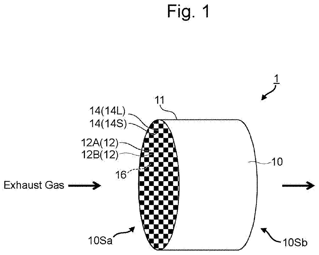 Exhaust gas purification device