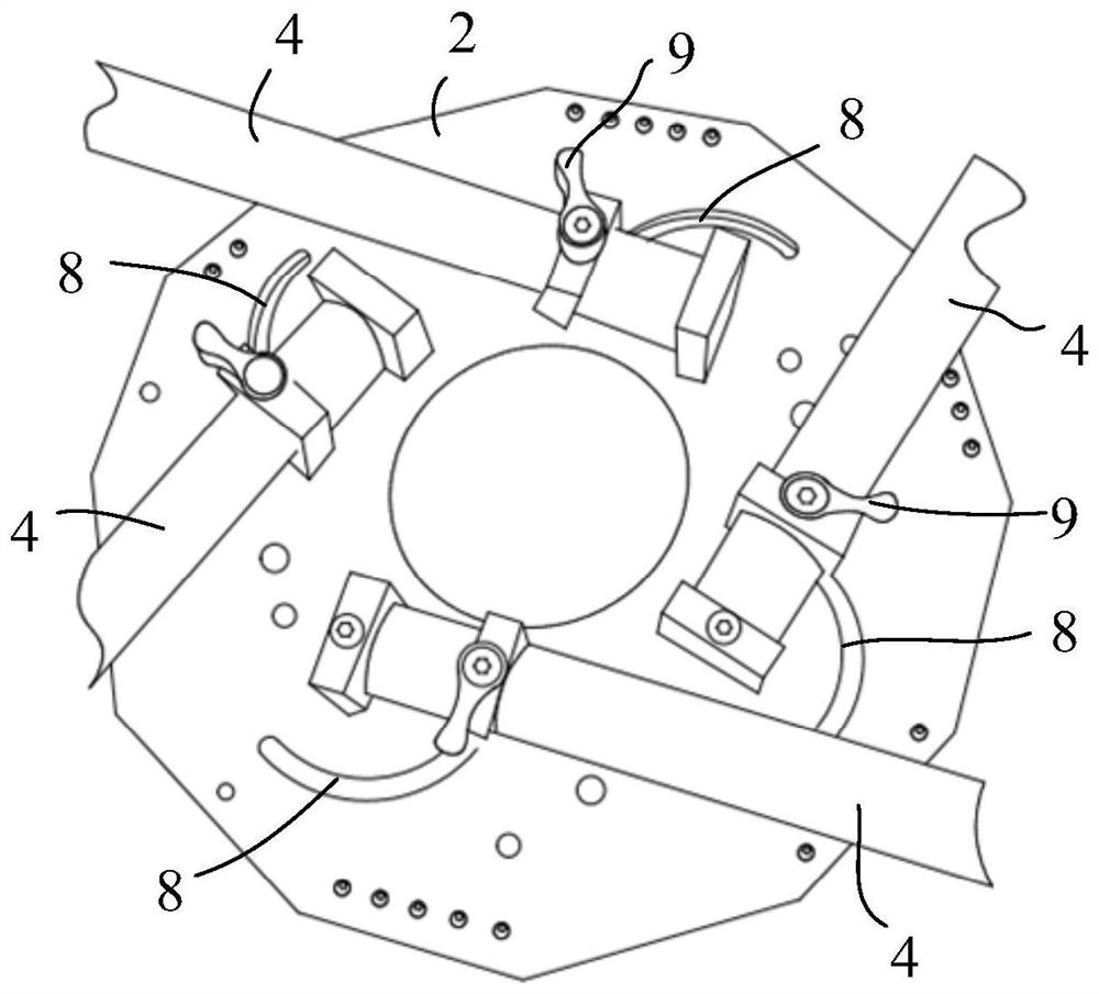 Vehicle-mounted sucker of panoramic camera