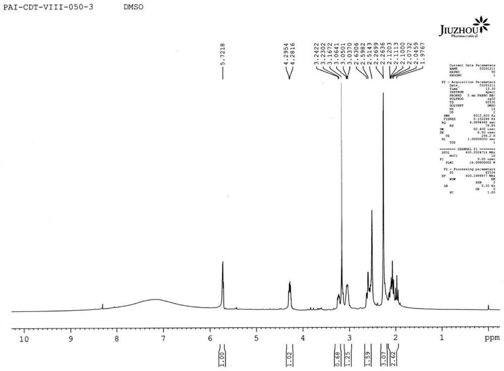 Intermediate of eldoxaban tosylate and preparation method thereof