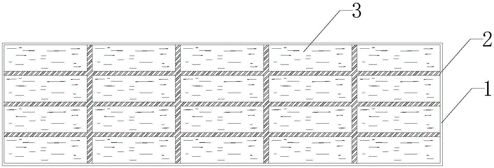 Production method for flexible tile module and prefabricated members