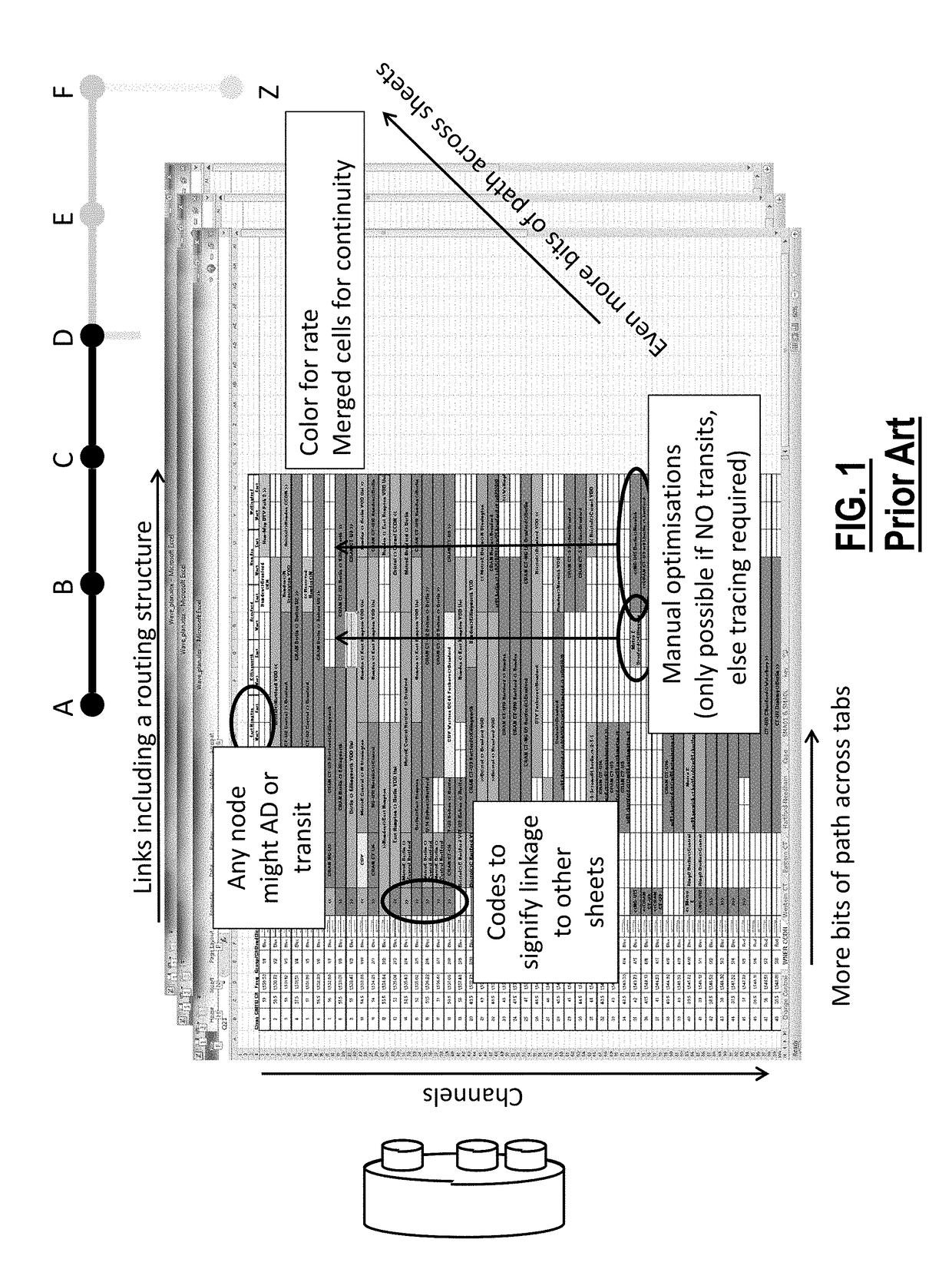 Optical network visualization and planning