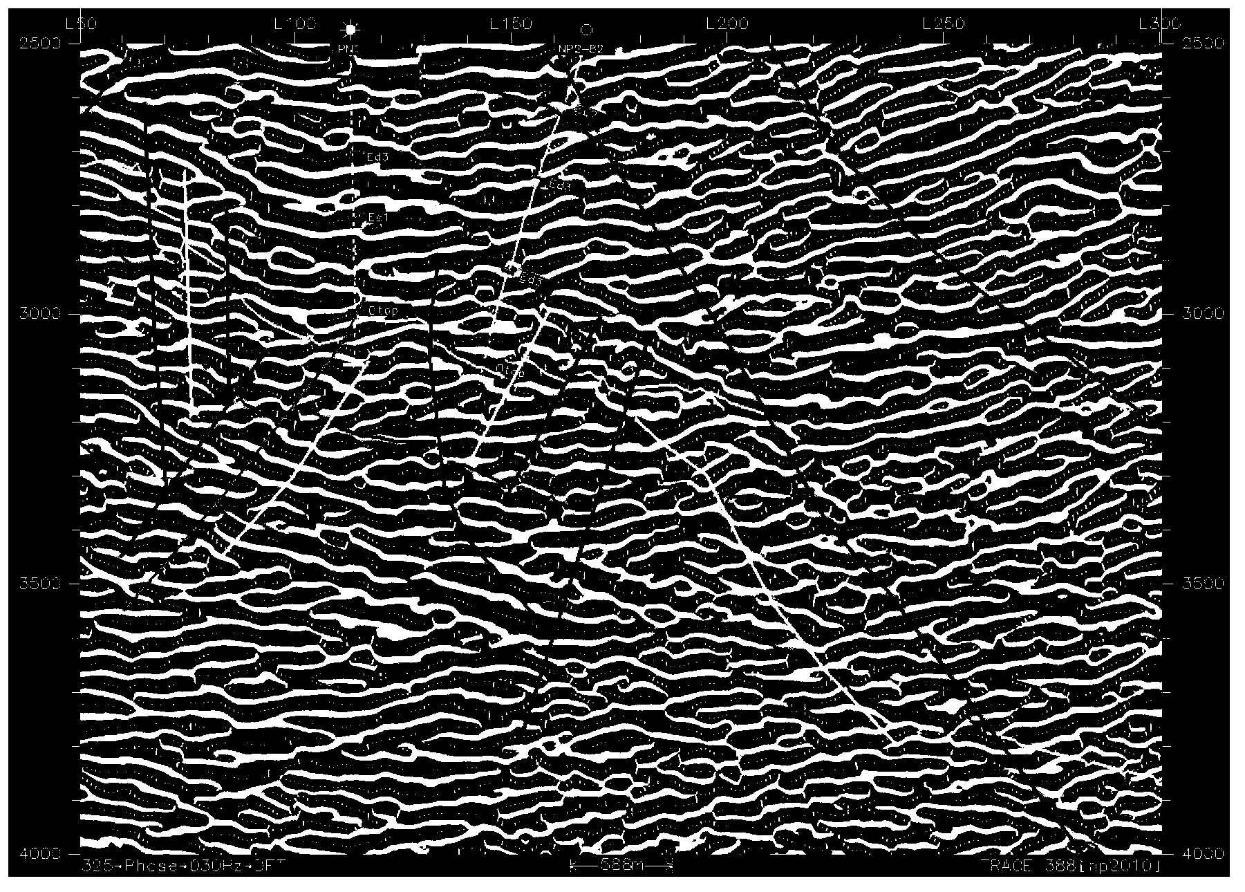 Detection method for fractured reservoirs