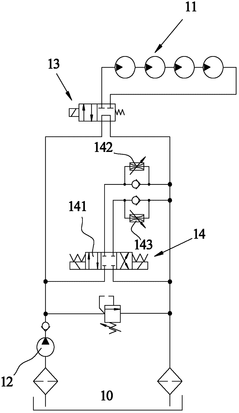 Sweeper driving system of road cleaning vehicle and road cleaning vehicle