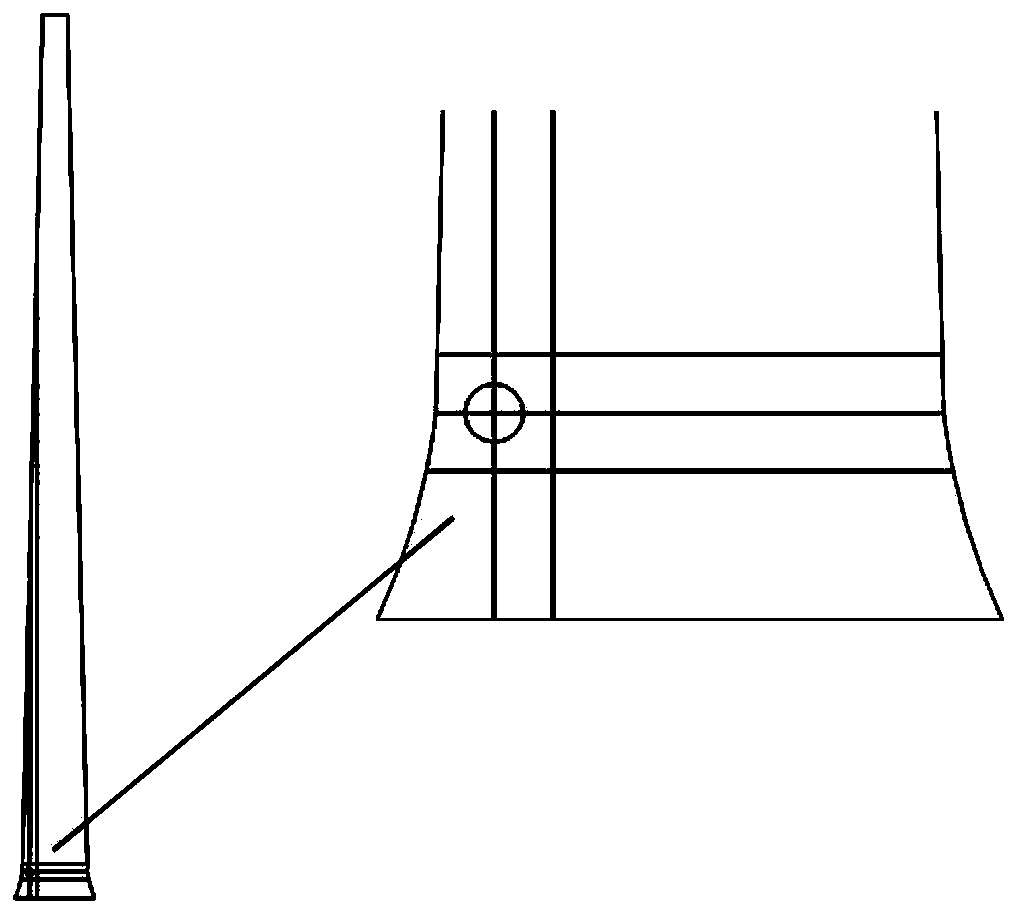 Aero-engine turbine blade reliability evaluation method based on fracture mechanics