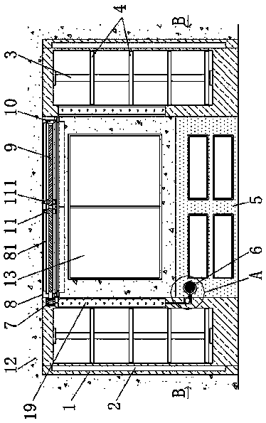 Multifunctional wardrobe with high strength and stability