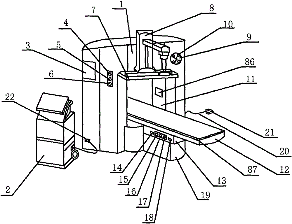 Ultrashort wave therapy device