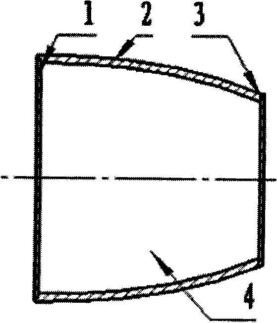 Selective solar energy tunnel for exterior wall surface