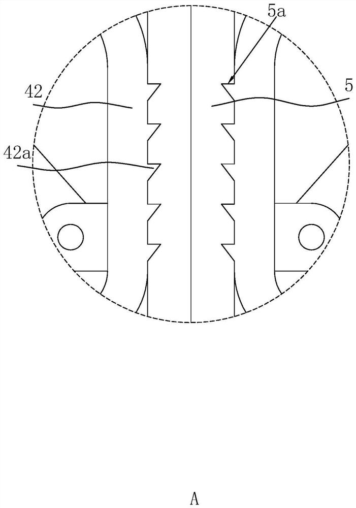 Clamping-type keel wall panel mounting structure and mounting method