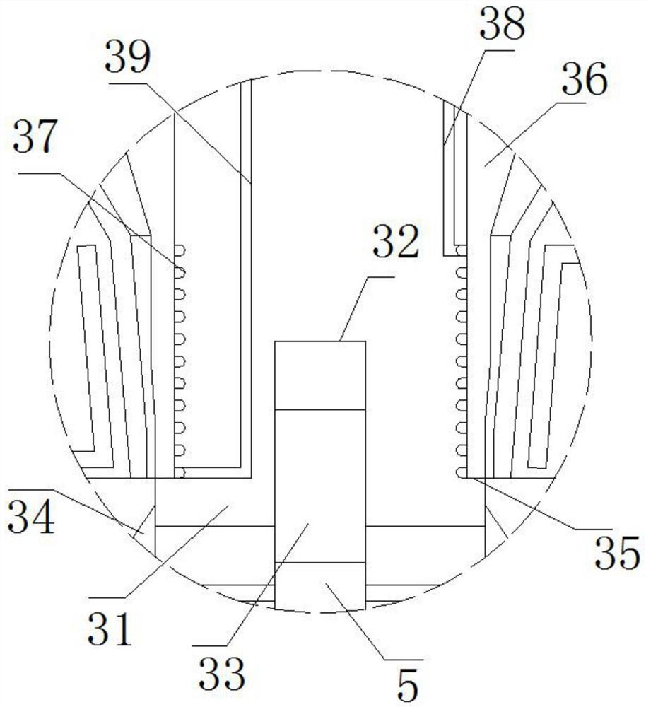 Auxiliary device for facilitating preparation of layered double hydroxide