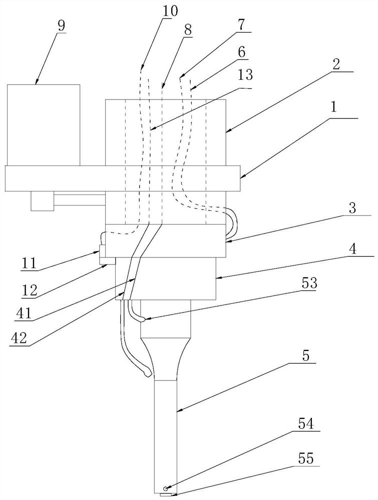 R-axis optimized ultrasonic welding device