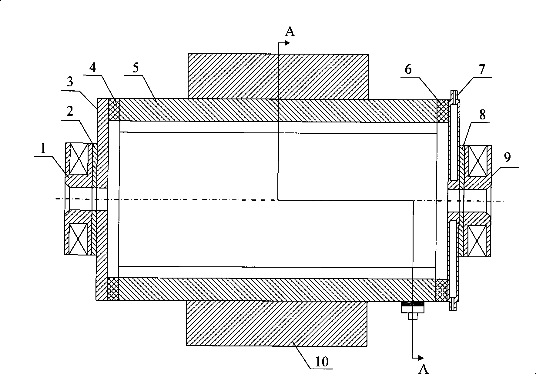 Ion beam emission source for outputting single ionic energy