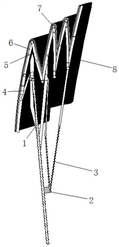 Portable body armor achieving self adjustment according to body shape of human body