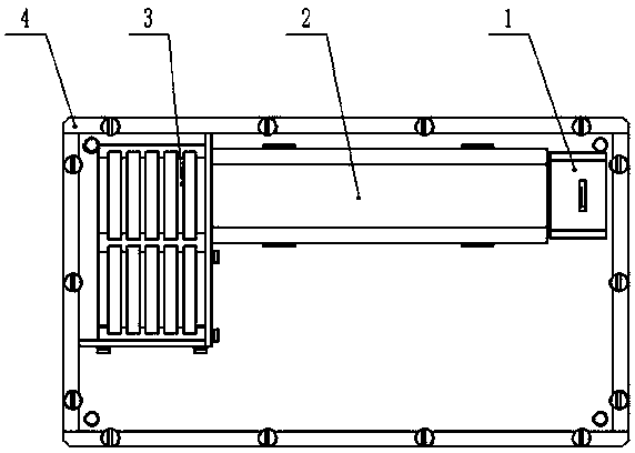 Testing device and testing method capable of rapidly measuring laser receiving sensitivity