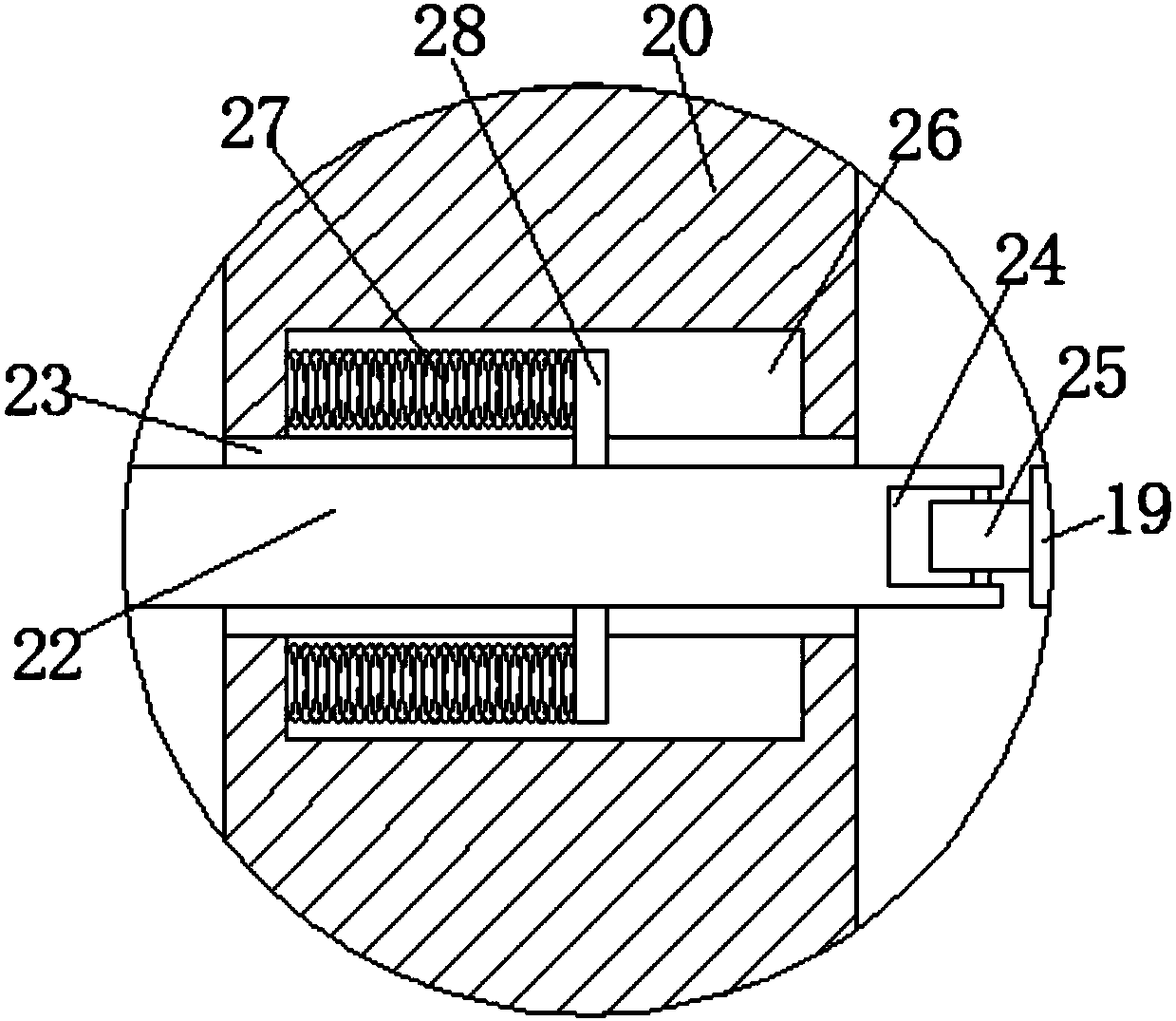 Chemical fertilizer drying and screening device