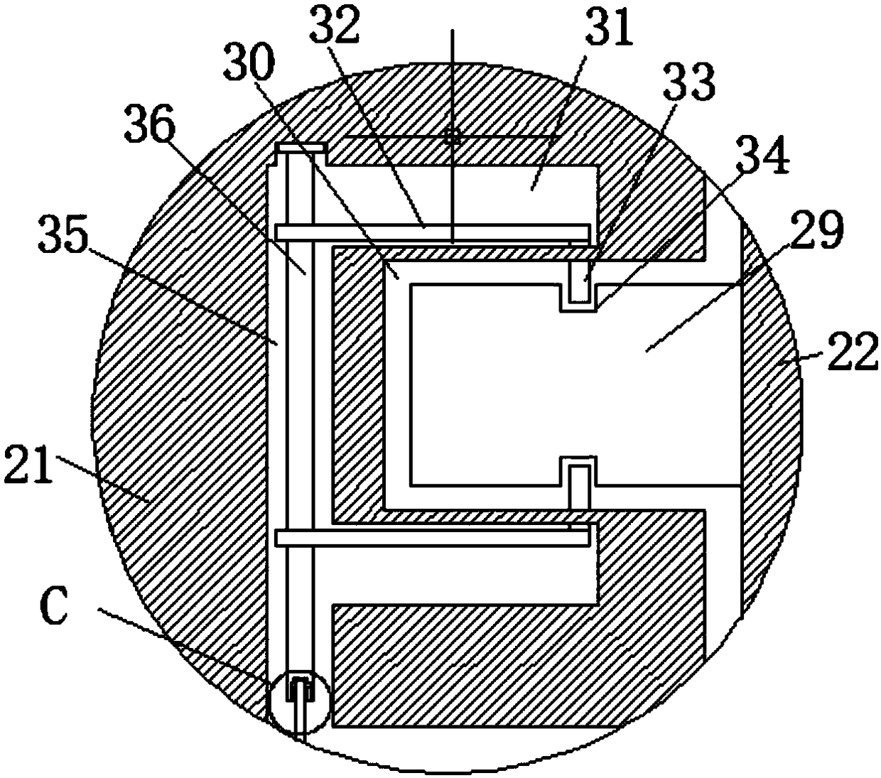 Chemical fertilizer drying and screening device