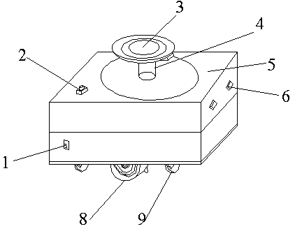 Storage transfer robot group with automatic charging function and wireless automatic charging method thereof