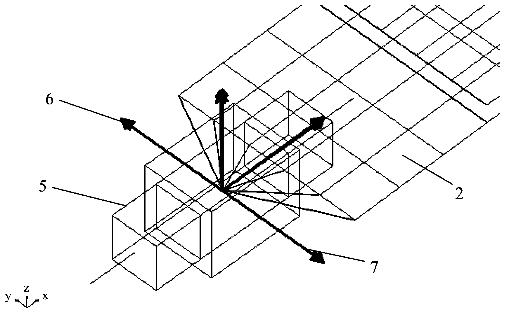 Method for establishing balanced suspension plate spring model