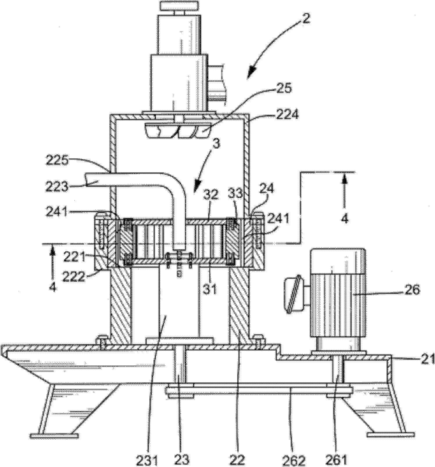 A new type of milling device